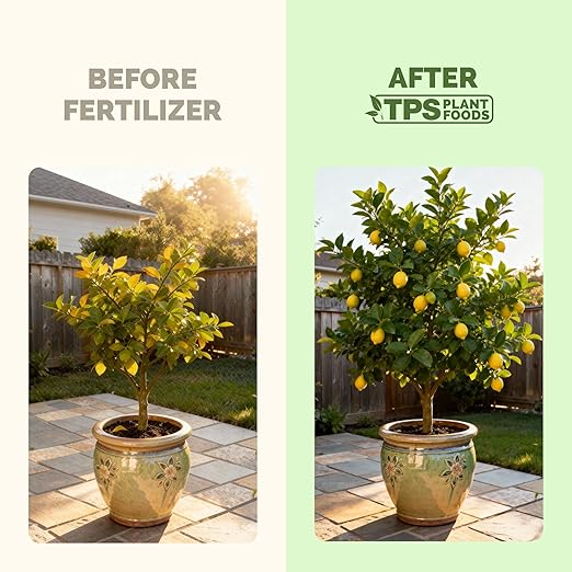 Lemon Tree Fertilizer for Lemon Trees and Citrus, Liquid Plant Food, 1 Gallon (128 oz)