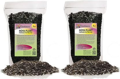 Premium Potting Mix for Hoya Plants by Gardenera - Promote Strong Root Systems and Optimum Nutrient Uptake - 10 Quart