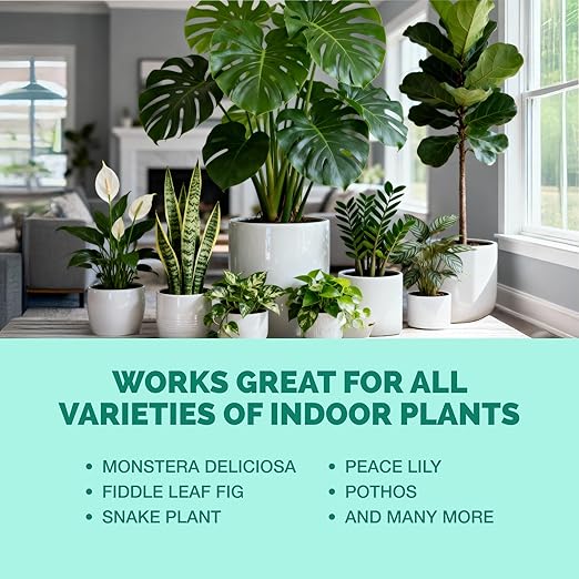 Indoor Plant Food - Liquid Fertilizer for Indoor Plants & Potted Houseplants, by TPS Plant Foods, 8 oz (250 mL)