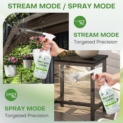 Peppermint Oil Spray for Bugs, 32 Oz Insect & Pest Control Spray for Bed Bug, Ants, Mite and Flea, All Natural Plant Extract Based Spider Repellent Indoor, Child & Pet Safe