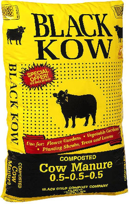 Black Kow Composted Cow Manure 35 lb Bag