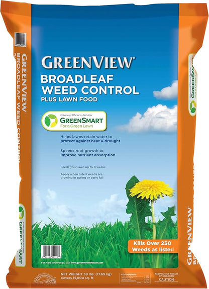 GreenView Weed & Feed - 39 lb. Bag - Covers 15,000 sq. ft.