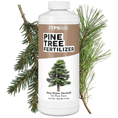 Pine Tree Fertilizer, Complete Liquid Pine Tree Plant Food, 32 oz (1 Quart)