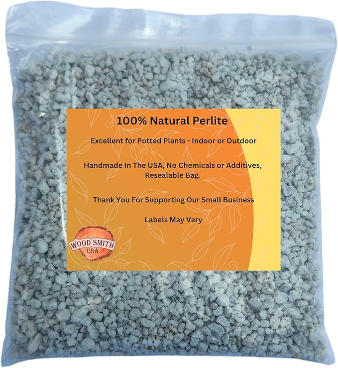 Organic Perlite for Plants - Ideal for Potting Mix & Indoor Gardening - Premium, All-Natural - 2 Quart