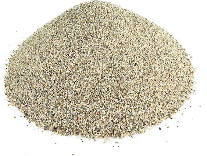 Silica Sand for Gas Fire Pits and Fireplaces - 10 Pounds of Fireproof and Heatproof Base Layer Sand for use Under Gas Logs, Lava Rock or Fire Glass