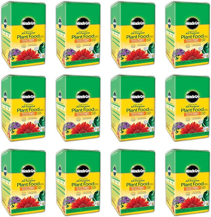 Miracle-Gro Water Soluble All Purpose Plant Food, Plant Fertilizer, 8 oz. (12-Pack)