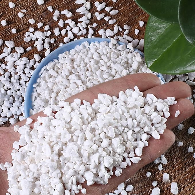 Halatool Soil Amendment 4QT Perlite for Plants Gardening Indoor Natural Potting Soil Mix Additive for Holding Moisture Aeration Drainage