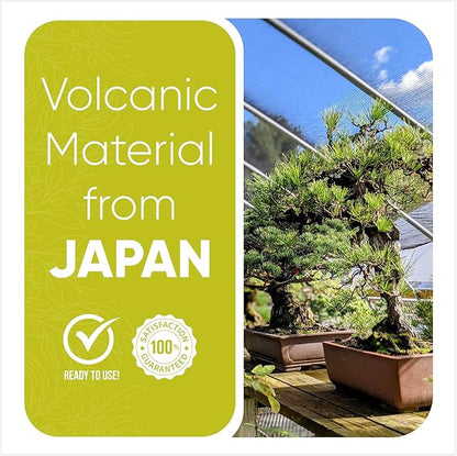 Ho Yoku Akadama Soil Aggregate - Bonsai Soil Additive Providing Drainage and Aeration for Healthy Root Growth, 2.25 Quarts