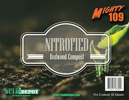 Nitrified Redwood Compost, 42 Quarts