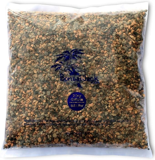 Bonsai Jack Inorganic Bonsai Soil Mix 11011 pH 6.7. 2 Gallons