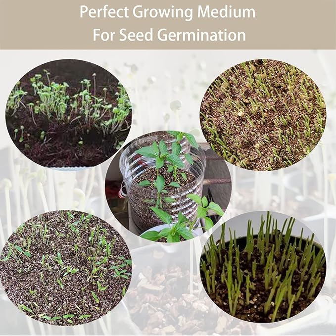 Natural Coarse Vermiculite 15QT for Plants Organic Occurring Mineral Potting Mix Medium for Potted Plants, Hydroponics, Terrariums, Orchids, Mushroom Or Reptile Habitats