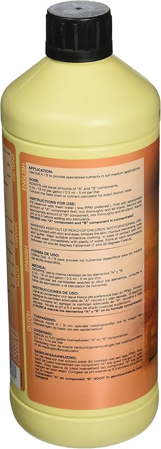 House & Garden HGSOA01L Soil Nutrient A Fertilizer, 1 L