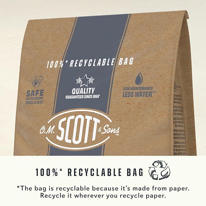 O.M. Scott and Sons Sheep Fescue Seed, Naturally Drought Tolerant Grass, Covers up to 300 sq. ft., 0.9 lb.