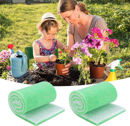 Adnee 2 Pcs Flower Pot Filler Insert-47.2" x 9.8" Plant Pot Filler Material-Lightweight Planter Drainage Material for Indoor Outdoor Gardening Plants Container