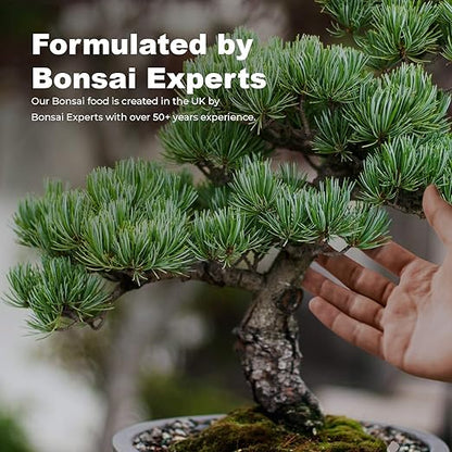 Bonsai Food Fertiliser – Liquid Concentrated Fertiliser for Bonsai Trees 100 ml – Fast Growth with Strong Root – Suitable for All Bonsai Trees and Plants