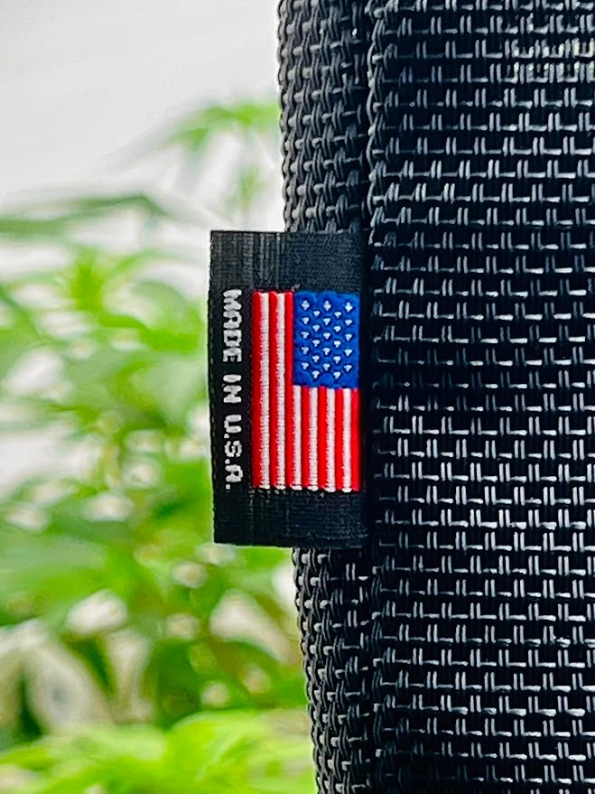 Grow Bag 25 Gallon, Planting Pots - Colorful Plant Grow Bags Pots Gardening Vegetable - Air Pruning Mesh Fabric Plant Container - (Black/Red)