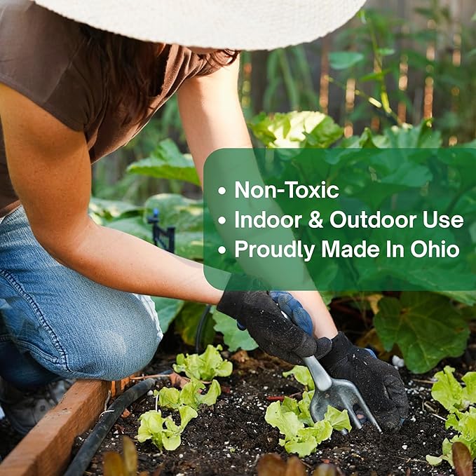 Horticultural Coarse Organic Perlite for Gardening - Soil Amendment for Indoor & Outdoor Plants - Promotes Soil Aeration - Made in USA (8 Quarts)