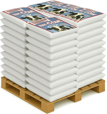 Michigan Peat Baccto Wholly Cow Horticultural Compost and Manure for Soil Amendment, Lawn Care, Vegetable Garden Beds, and More, 40 Quart Bag, 2280 lbs.