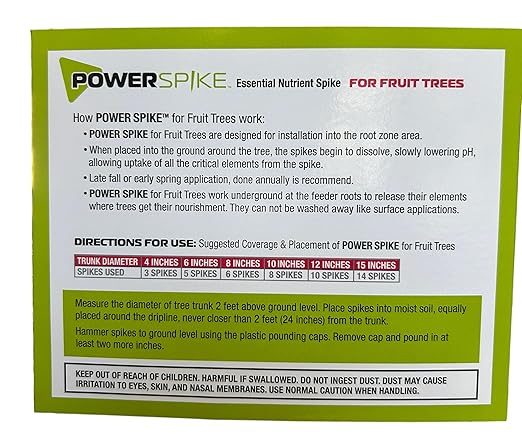 for Fruit Trees. Specifically formulated to Effectively Feed and fertilize All Types of Fruit Trees and addess Common Deficiencies (20)