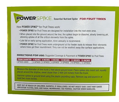 for Fruit Trees. Specifically formulated to Effectively Feed and fertilize All Types of Fruit Trees and addess Common Deficiencies (20)