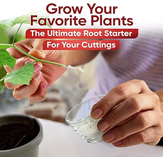Hormex Rooting Powder Combo #1, 3, 8, 16 (0.10-1.6 IBA) for Delicate & Common Houseplants to Hardwood - Root Powder, Root Stimulator for Plants, Rooting Hormone for Cuttings, Cloning, & Propagation