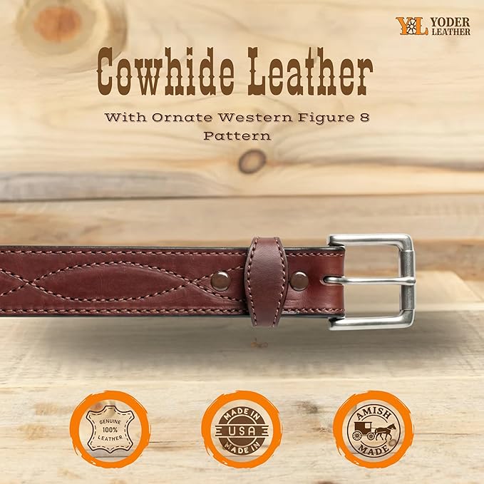 Amish Made Western Leather Tool Belt