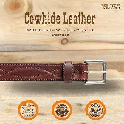 Amish Made Western Leather Tool Belt
