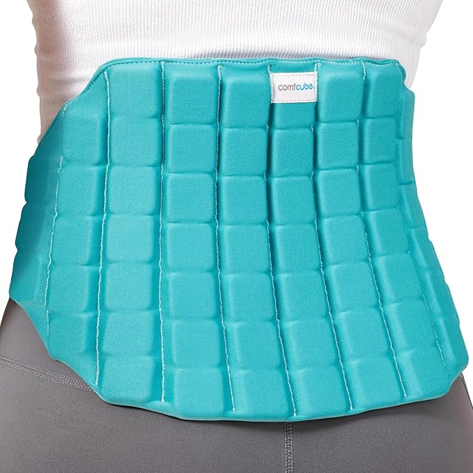 Large Ice Pack for Back Pain Relief, 2 Hours Long Lasting Cold Lower Back Wrap, FSA Eligible, Flexible Cold Pack for Lumbar Pain, Sciatica, Coccyx, Herniated or Degenerative Disc, Surgery