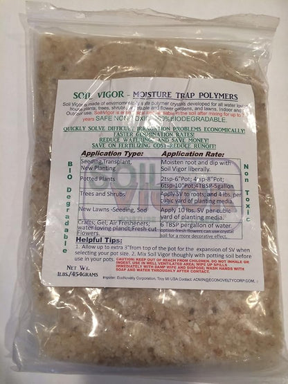 3 Pounds Water Storing Crystals Super Absorbent Polymer for Plants
