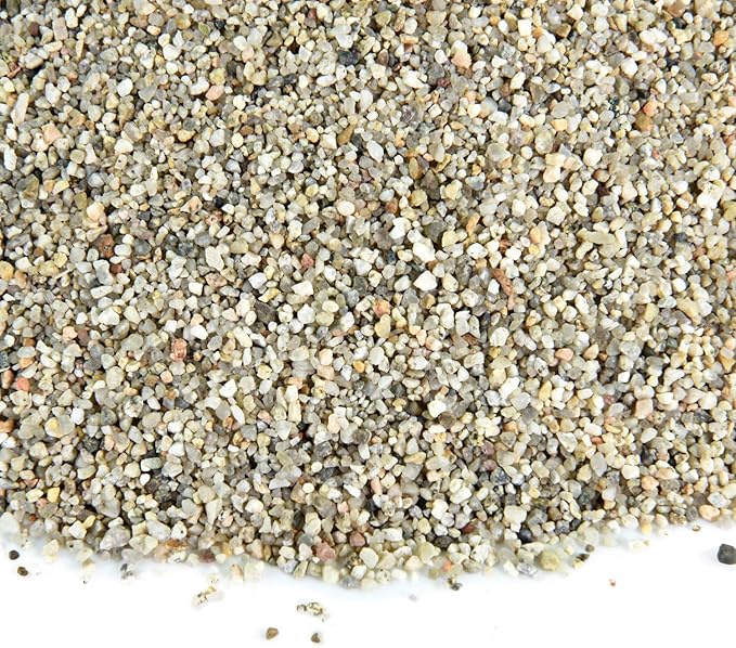Silica Sand for Gas Fire Pits and Fireplaces - 10 Pounds of Fireproof and Heatproof Base Layer Sand for use Under Gas Logs, Lava Rock or Fire Glass