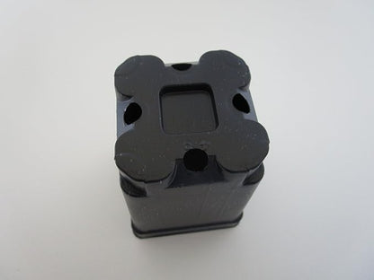 2.5" Square Extra Deep Landmark Nursery Pots - Press Fit (250)