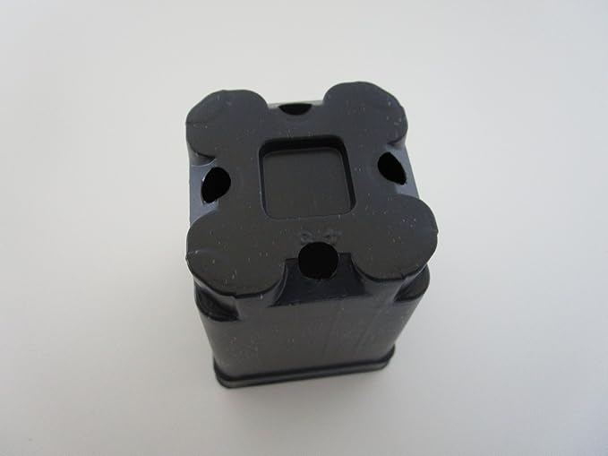 2.5" Square Extra Deep Landmark Nursery Pots - Press Fit (800)