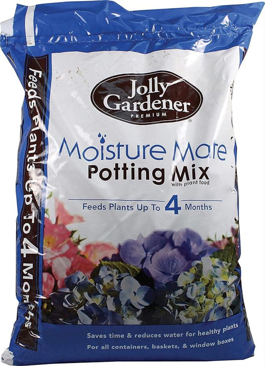 Oldcastle Jolly Gardener 50150030 Moisture Mate Potting Mix, 1 Cubic Feet