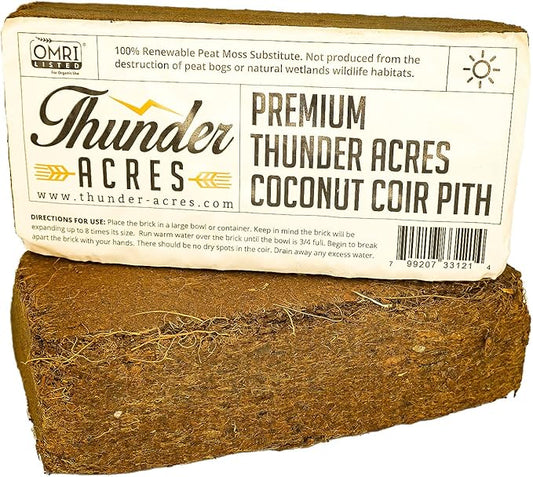 Coco Coir Brick, OMRI Listed for Organic Use (5)