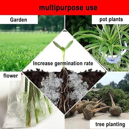 8OZ Water Storing Crystals for Plants Water Gel Helps Prevent Over and Underwatering in Outdoor and Indoor Plants Small Water Storing Polymer Crystals Keeps The Soil Moist