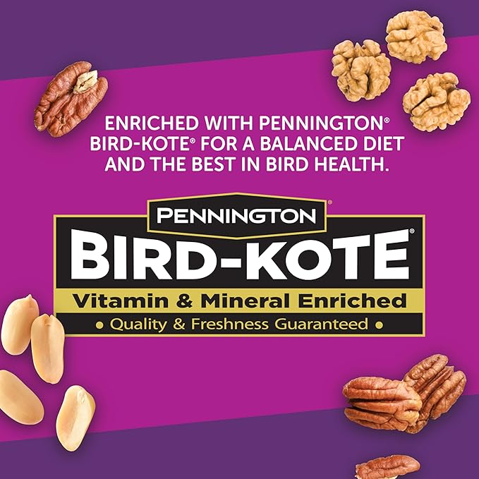 Pennington Ultra Double Nut,Nut & Fruit Blend 10lbs,(Pack of 2)