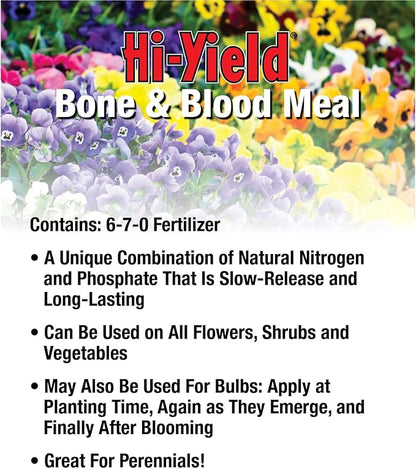 Hi-Yield (32126) Bone & Blood Meal 6-7-0 (3 lbs.)