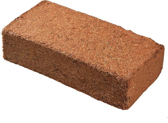 TINGMEI Premium Coconut Coir Pith with Low EC and pH - 100% Organic Potting Soil for Plants, Seeds, and Garden (1)