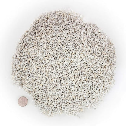 Gardenera Organic Perlite — Medium/Fine Grade Horticultural Soil Amendment for Indoor & Outdoor Container Plants for Drainage Management and Enhanced Growth (3 Quart)