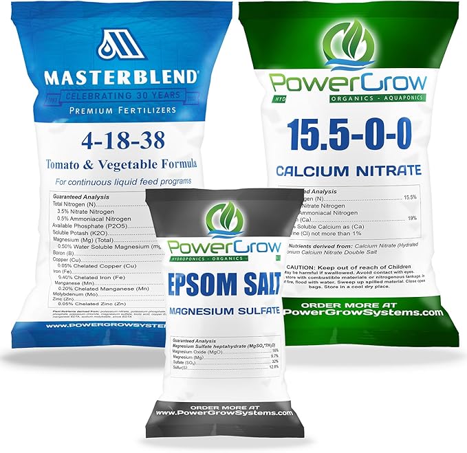MASTERBLEND 4-18-38 Complete Combo Kit Fertilizer Bulk (25 Pound Kit)