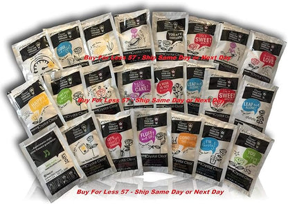 Cut Flower Food Floralife Crystal Clear 100 Powdered Packets (10gr Packets, Not The 5gr)