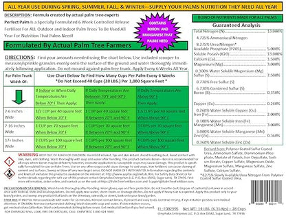 14 LB. Perfect Palm ® - Dual Action Palm Tree Fertilizer with Free Measuring Scoop