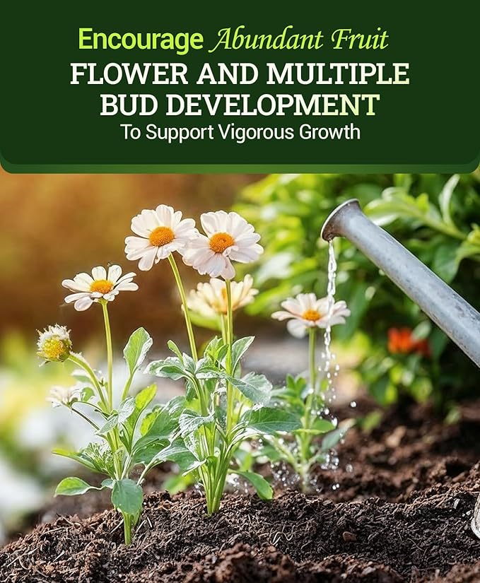 FoxFarm Tiger Bloom Liquid Plant Food - Phosphorus Fertilizer for Buds, Blooms & Flowering - Supports Soil & Hydroponic Systems - High Micronutrient Formula with 2-8-4 Nutrient Ratio - 1 Gallon