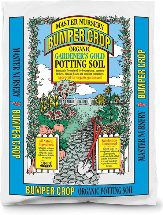 Bumper Crop Master Nursery Organic Gardener's Gold Potting Soil, 1 cu ft