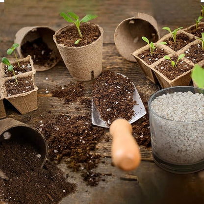Horticultural Perlite for Plants 4qt, All Natural Horticultural Soil Additive Conditioner Mix, Improve Ventilation and Drainage, Enhance Soil Health and Root Growth