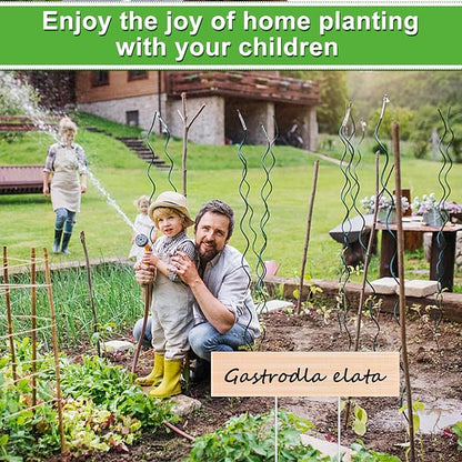 20 Set Jumbo Outdoor Plant Label Stakes 14.6" TALL Waterproof Plant Markers Nursery Garden Markers with Marker Pen to Easily Locate and Identify All Your Plants, FLowers, Herbs and Vegetables