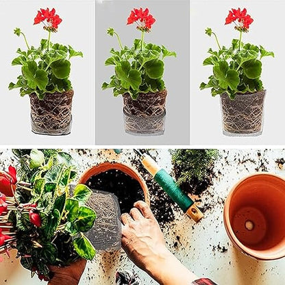 8 Pack Root Guard 3 Gallon Gopher and Vole Wire Speed Baskets Plant Root Protector Stainless Steel Wire Baskets Anti Gopher Baskets for Plant Root Protection