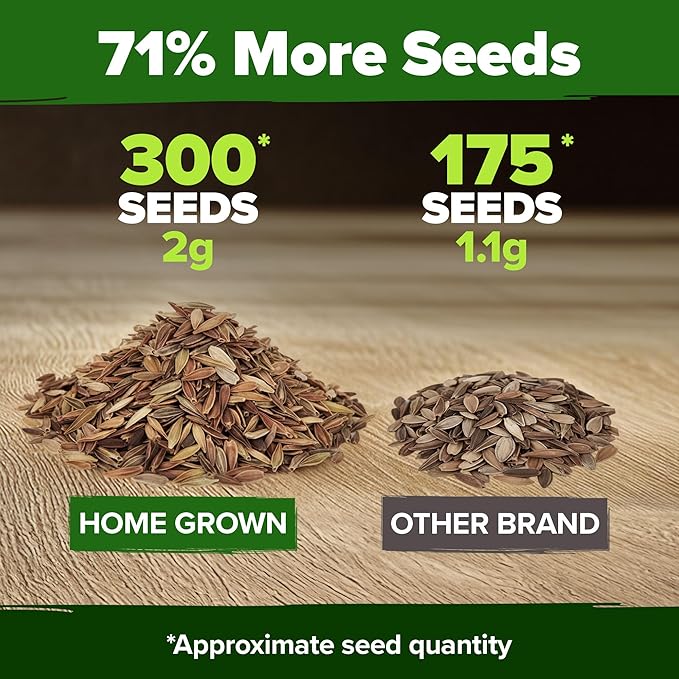 HOME GROWN Pink Zinnia Seeds – 300 Luminosa Zinnias 0.5g, Easy to Grow Annual Flower Seeds for Planting Outdoors for 2026, Fast Blooming, Heat Tolerant Herb Seed Garden Companion (Zinnia elegans)