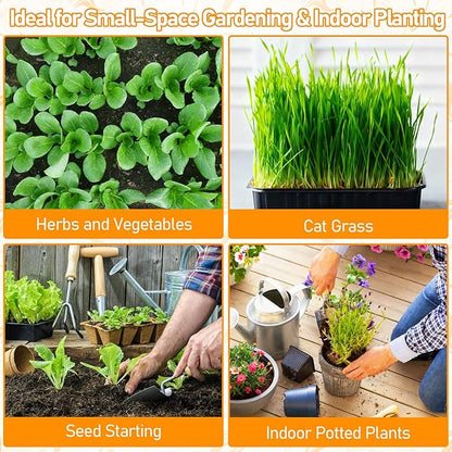 Legigo 50 PCS 30mm Coco Coir Pellets Potting Soil Mix- Compressed Coconut Coir Discs Seed Starting Soil Pellets, Coco Peat Soil Pods for Indoor & Outdoor Plants, Gardening Herbs Bonsai and Vegetables