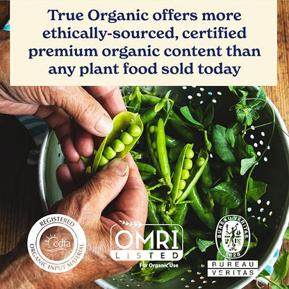 True Organic Fruit & Nut Food – Organic Fertilizer for Productive Tree Growth – Prevent Blossom End Rot – 4lb Bag Covers 70 Sq. Ft.